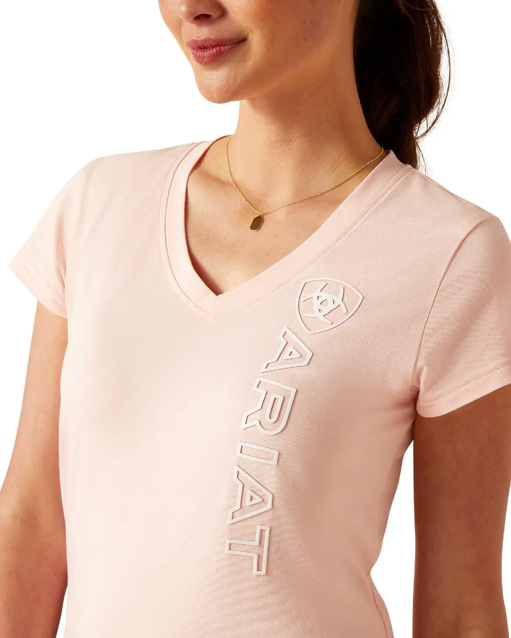 Ariat Womens Vertical Logo V T-Shirt