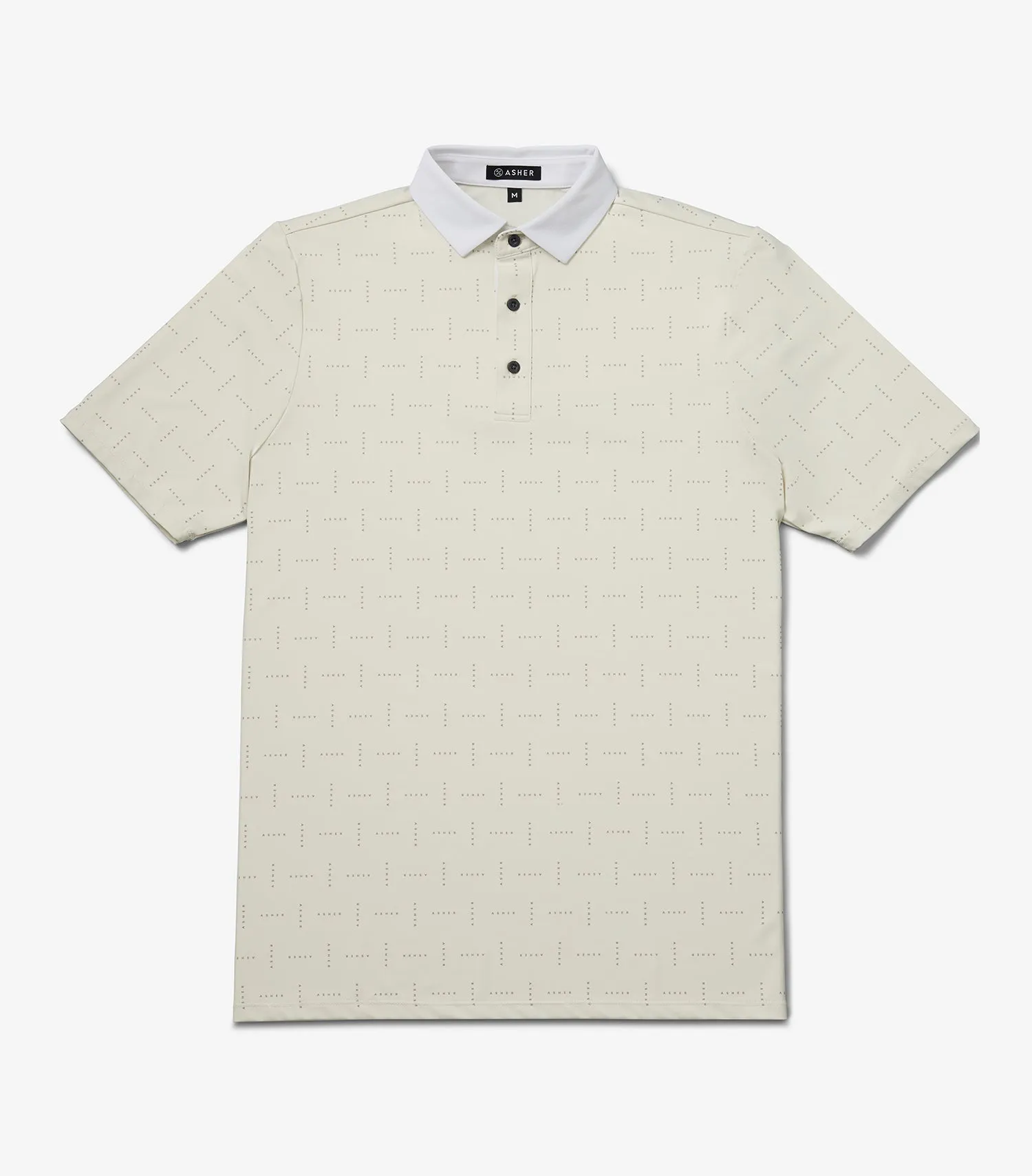 ASHER Cross Hatch Polo