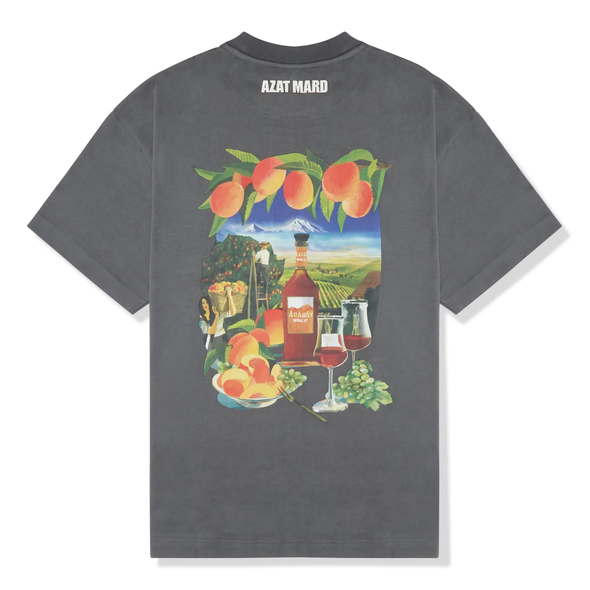 Azat Mard x Ararat Brandy Limited Edition T Shirt Charcoal