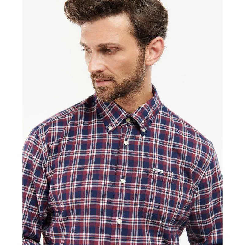 Barbour Turville Mens Regular Fit Shirt - Navy