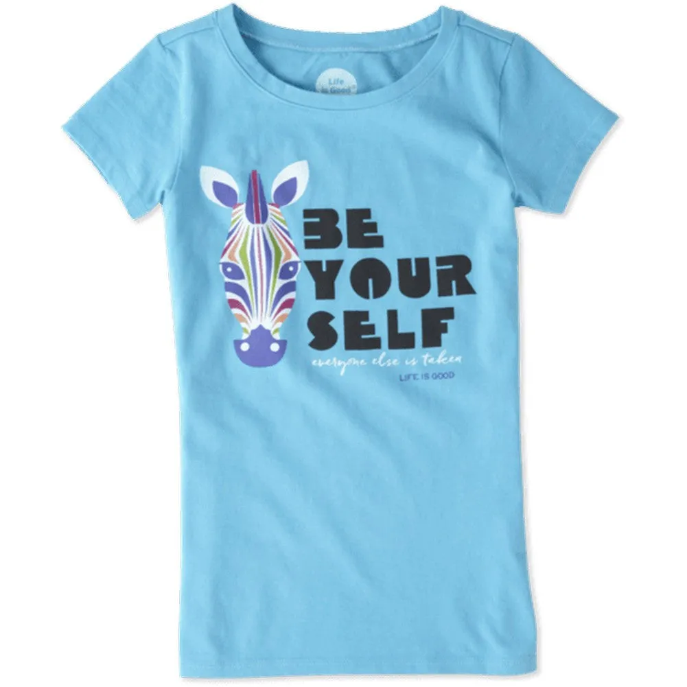 Be You Zebra Crusher T-Shirt by Life is good