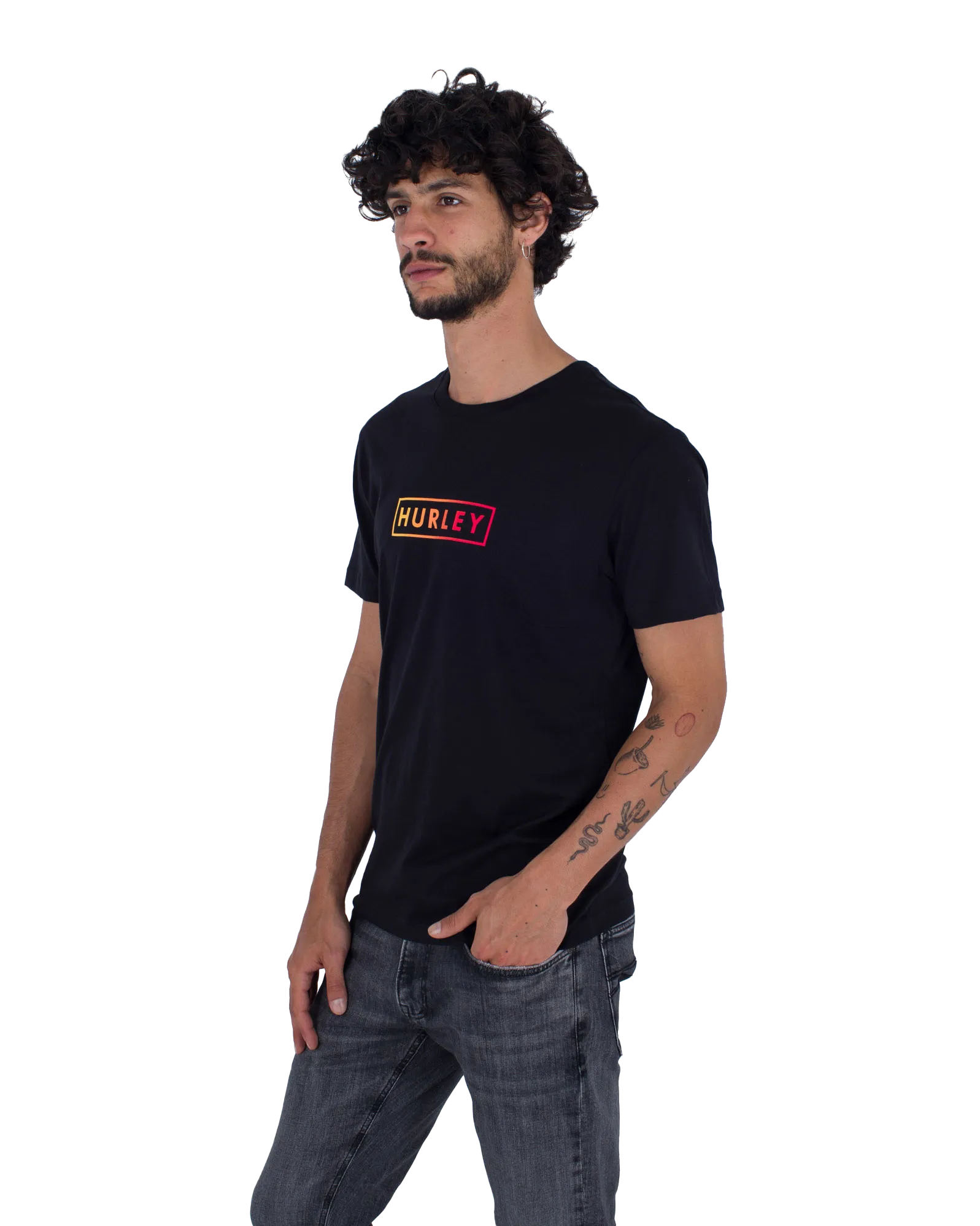 Boxed Logo T-Shirt in Black