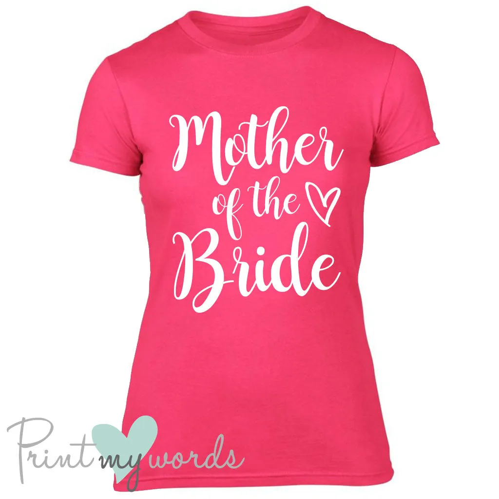 Calligraphy Style Hen Party T-Shirt - Mother Of The Bride