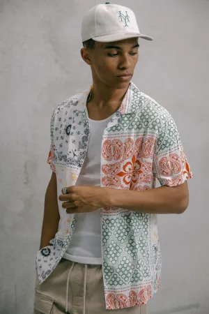 Carré Bandana Ultra Button Up Shirt Multi-Coloured