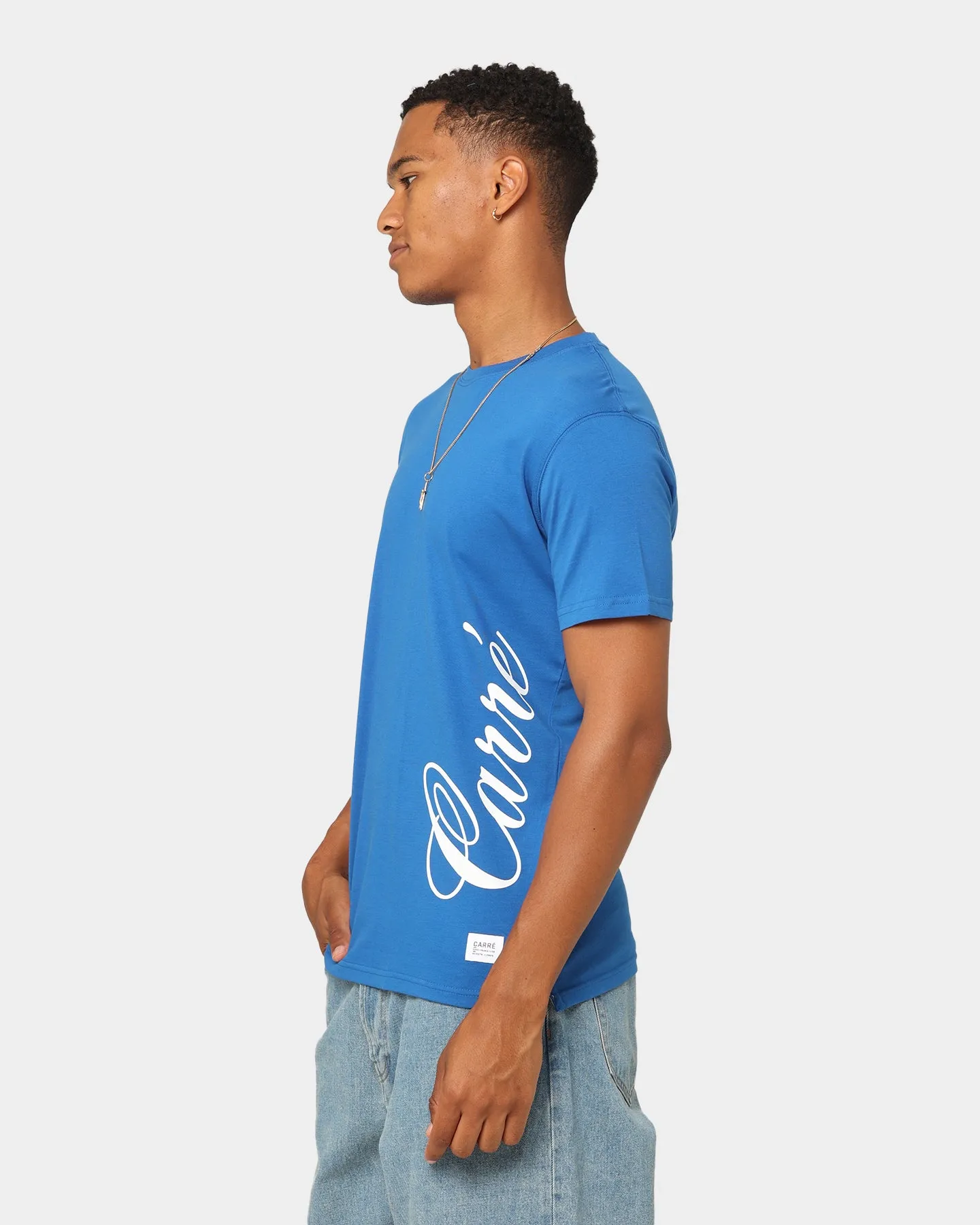 Carré Staple T-Shirt Blue