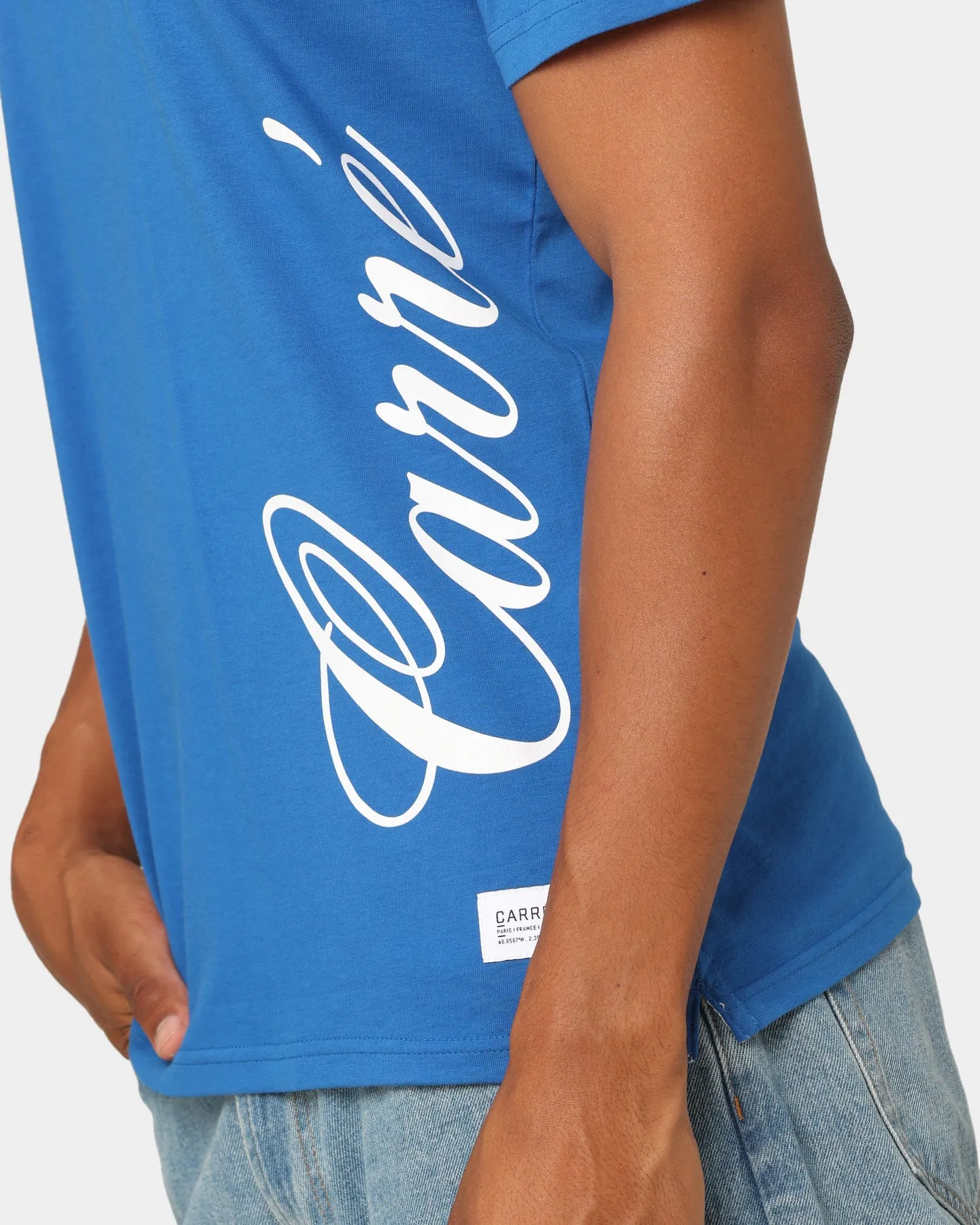 Carré Staple T-Shirt Blue