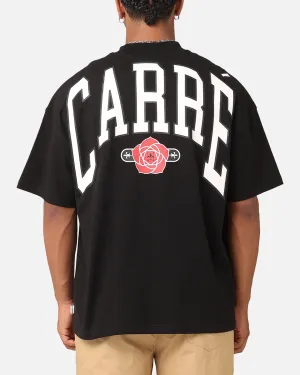 Carre Rose Oversized T-Shirt Black