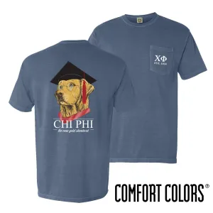 Chi Phi Comfort Colors Retriever Grad Tee