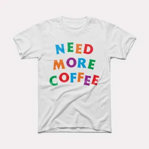 Coffee Alphabet Adult Unisex Tee