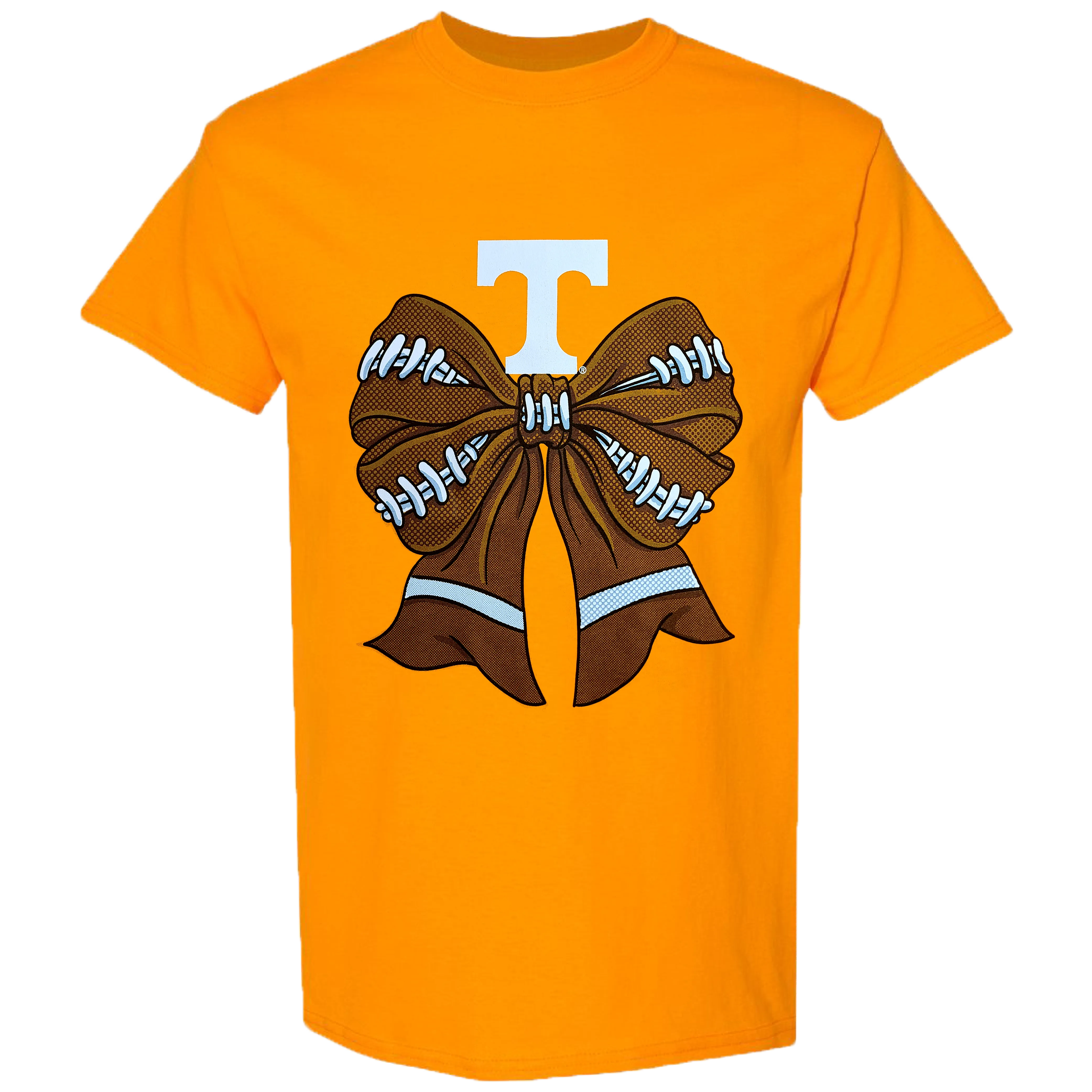 COLLEGE- TN - 4 - TN FOOTBALL BOW - TENNESSEE ORANGE