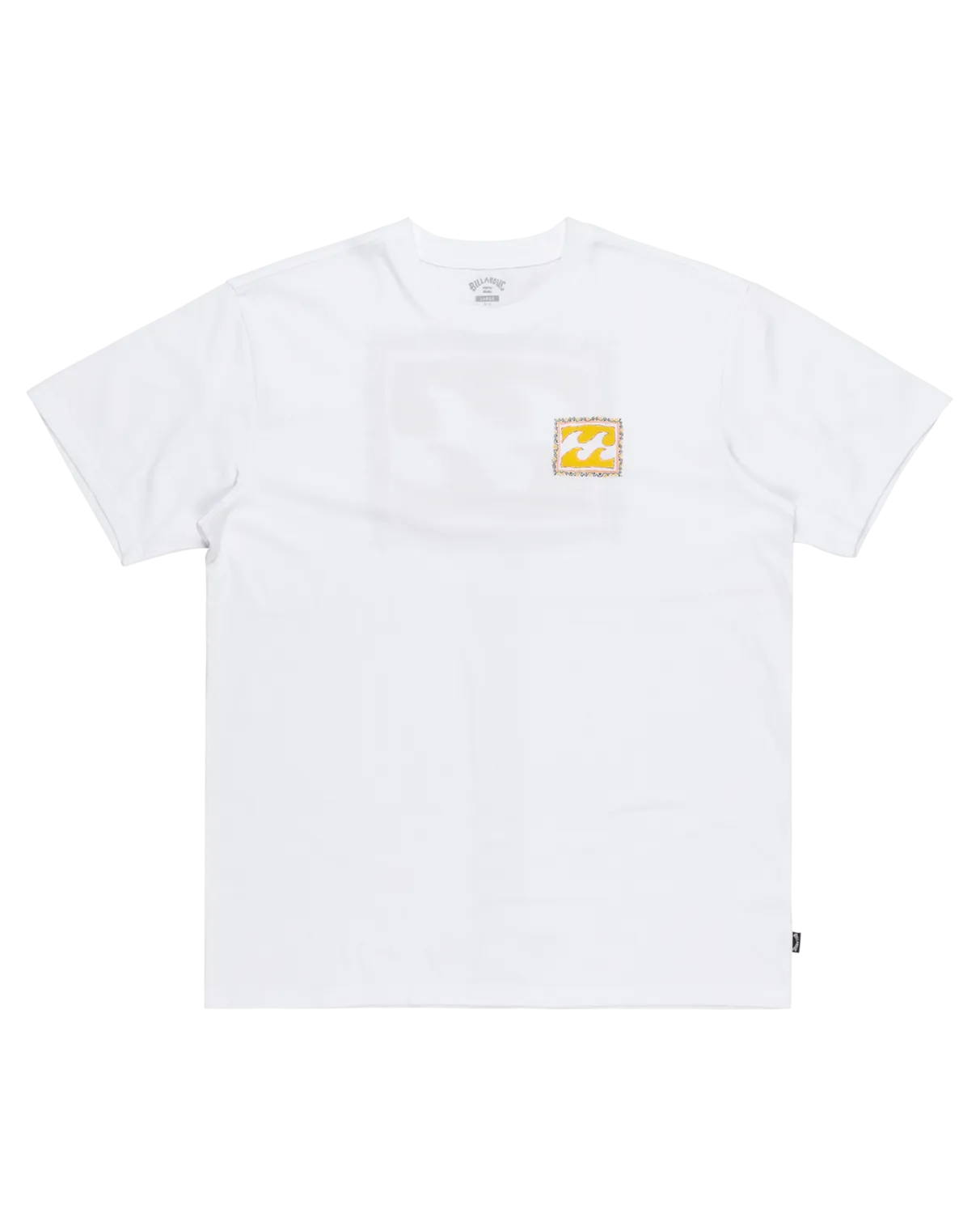 Crayon Wave T-Shirt in White