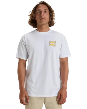 Crayon Wave T-Shirt in White