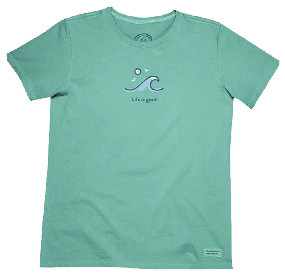 Crusher Wave Curl T-Shirt by Life is good