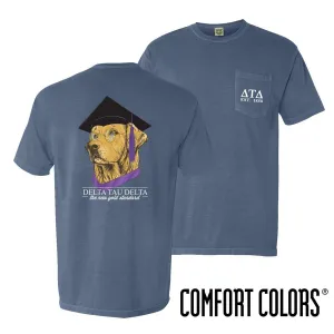 Delt Comfort Colors Retriever Grad Tee