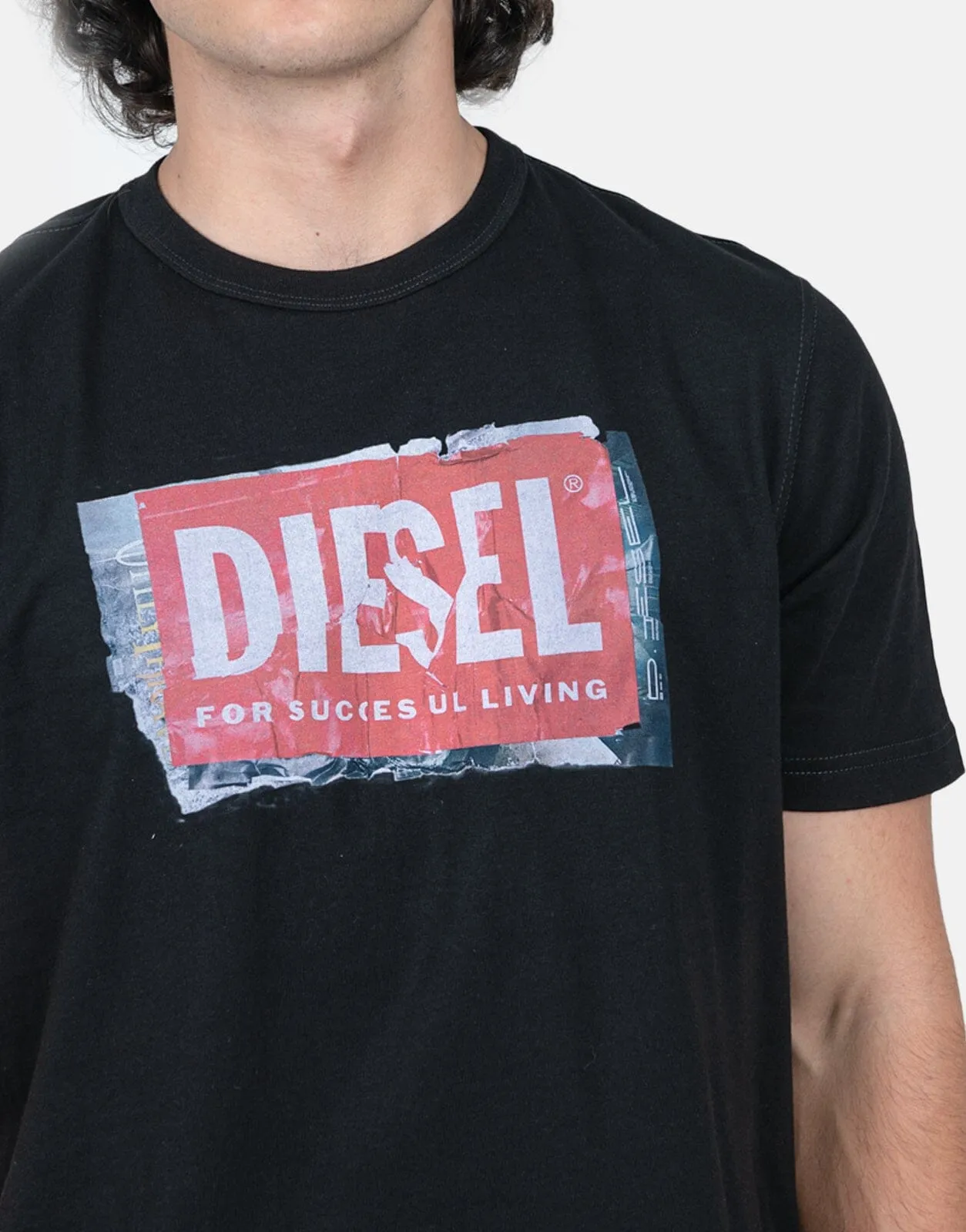 Diesel T-Adjust Q6 T-Shirt 9XX