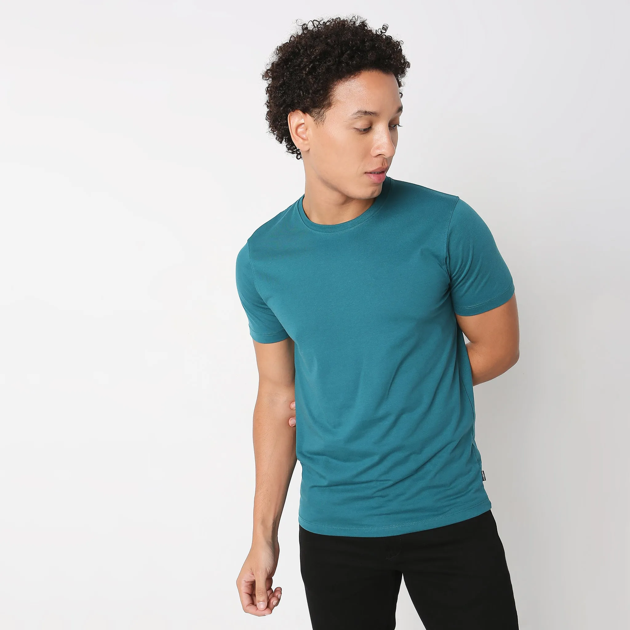 Double Dyed Crew™ Tees - Regular Fit - Must Have Essential Super Soft Handfeel & Quick Dry