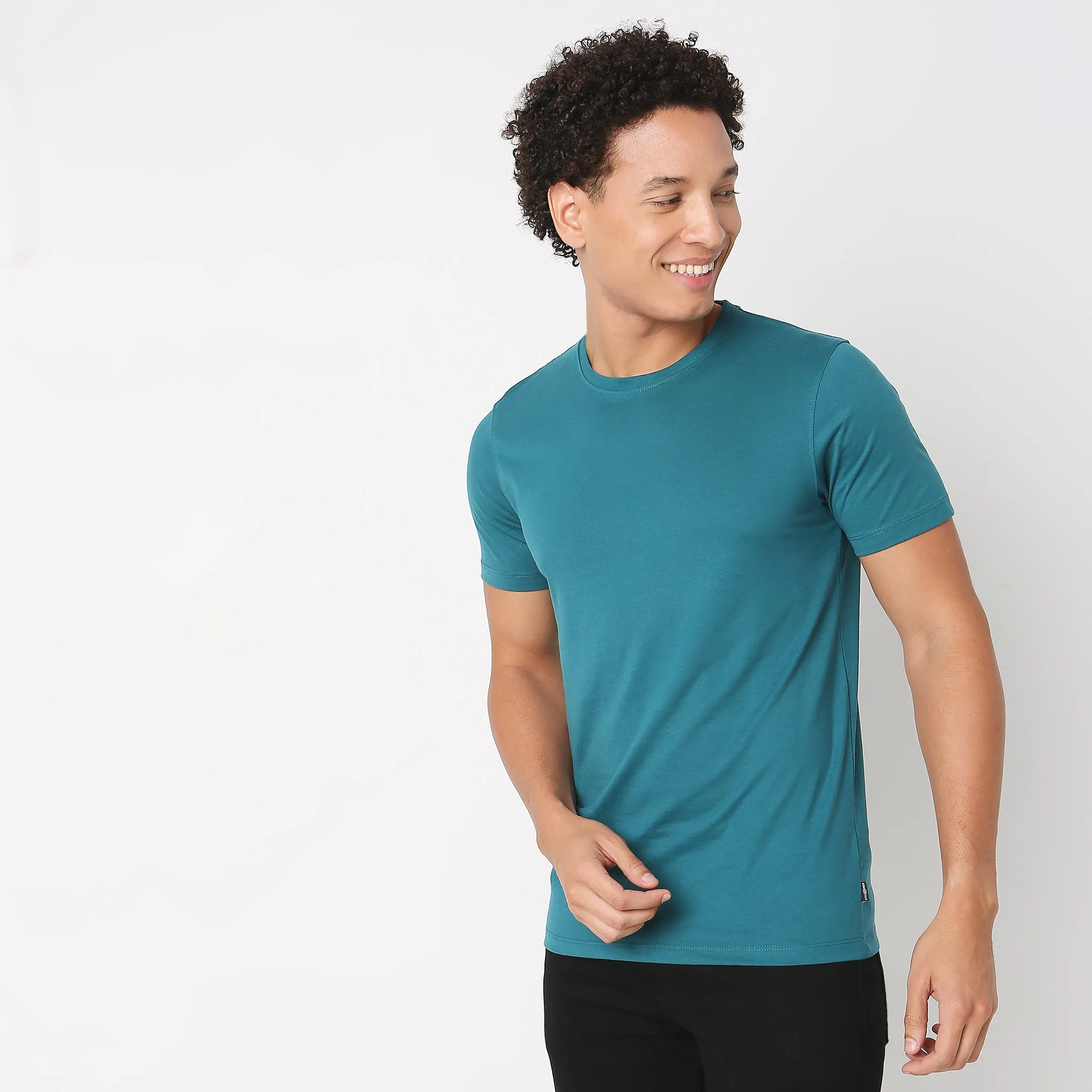 Double Dyed Crew™ Tees - Regular Fit - Must Have Essential Super Soft Handfeel & Quick Dry