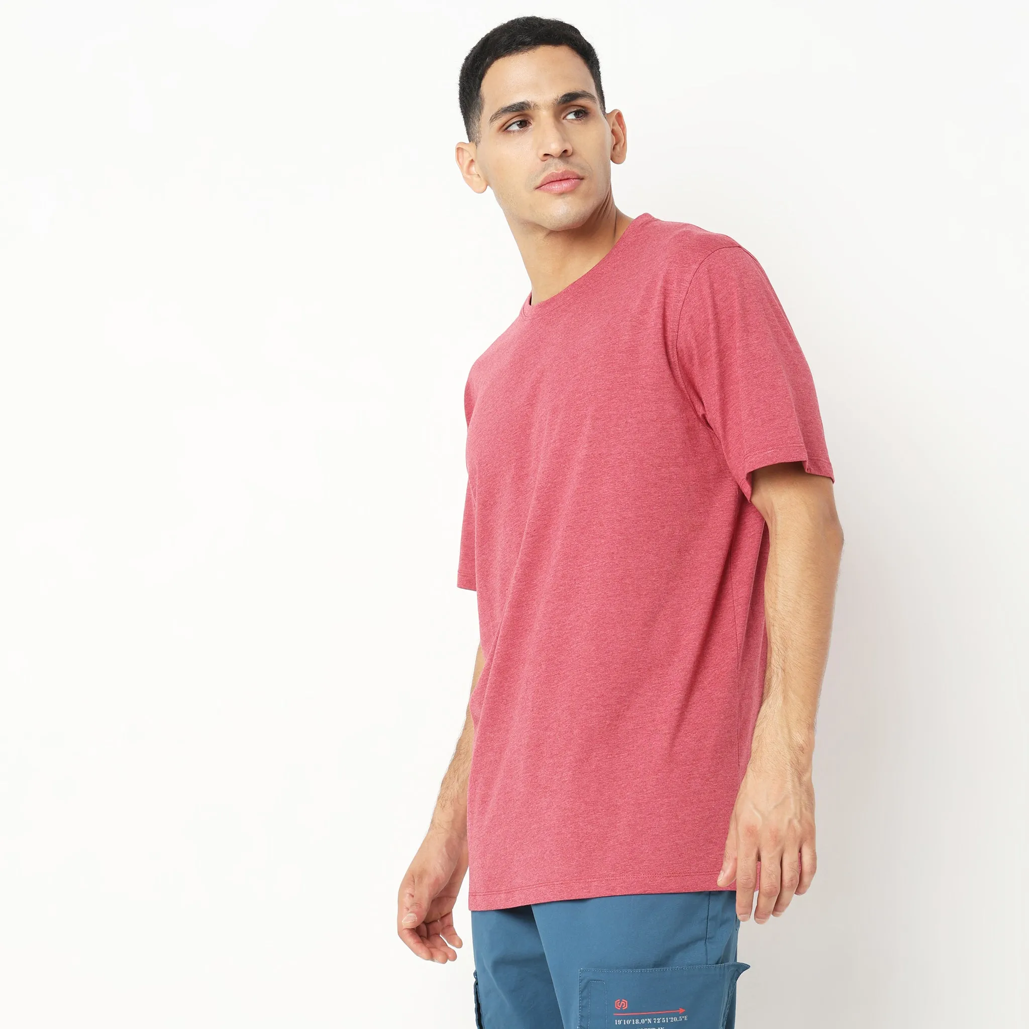 Double Dyed Crew™ Tees - Regular Fit - Must Have Essential Super Soft Handfeel & Quick Dry