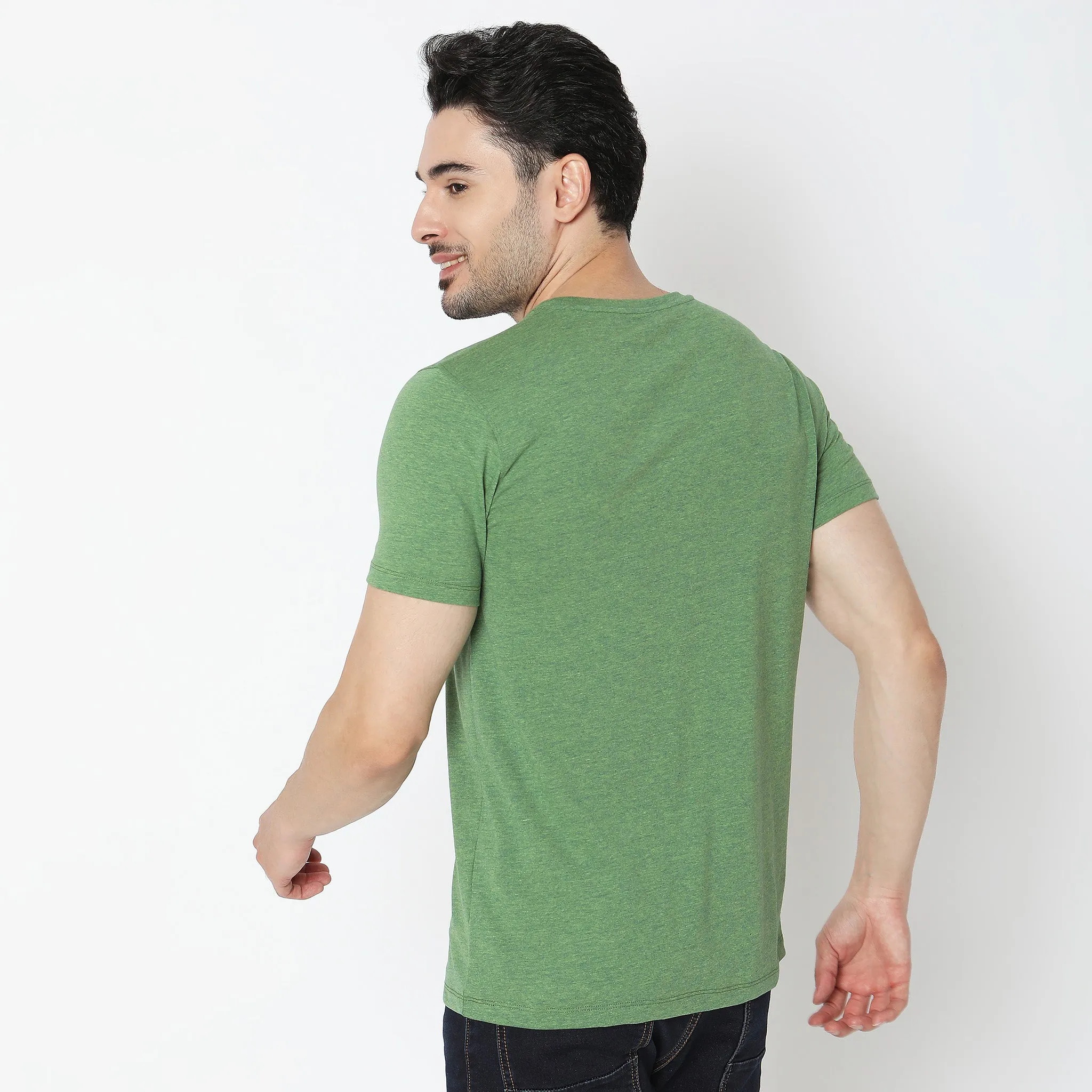 Double Dyed Crew™ Tees - Regular Fit - Must Have Essential Super Soft Handfeel & Quick Dry