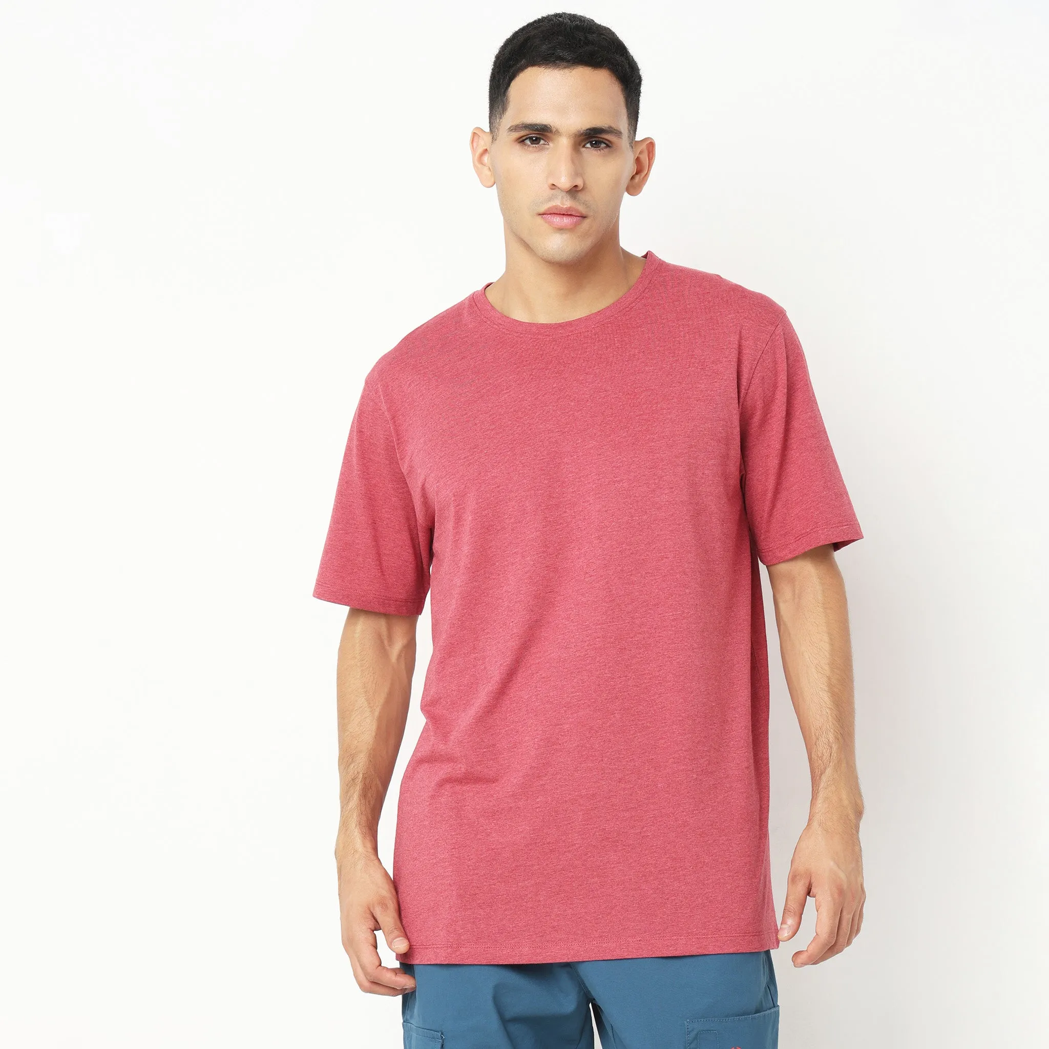 Double Dyed Crew™ Tees - Regular Fit - Must Have Essential Super Soft Handfeel & Quick Dry