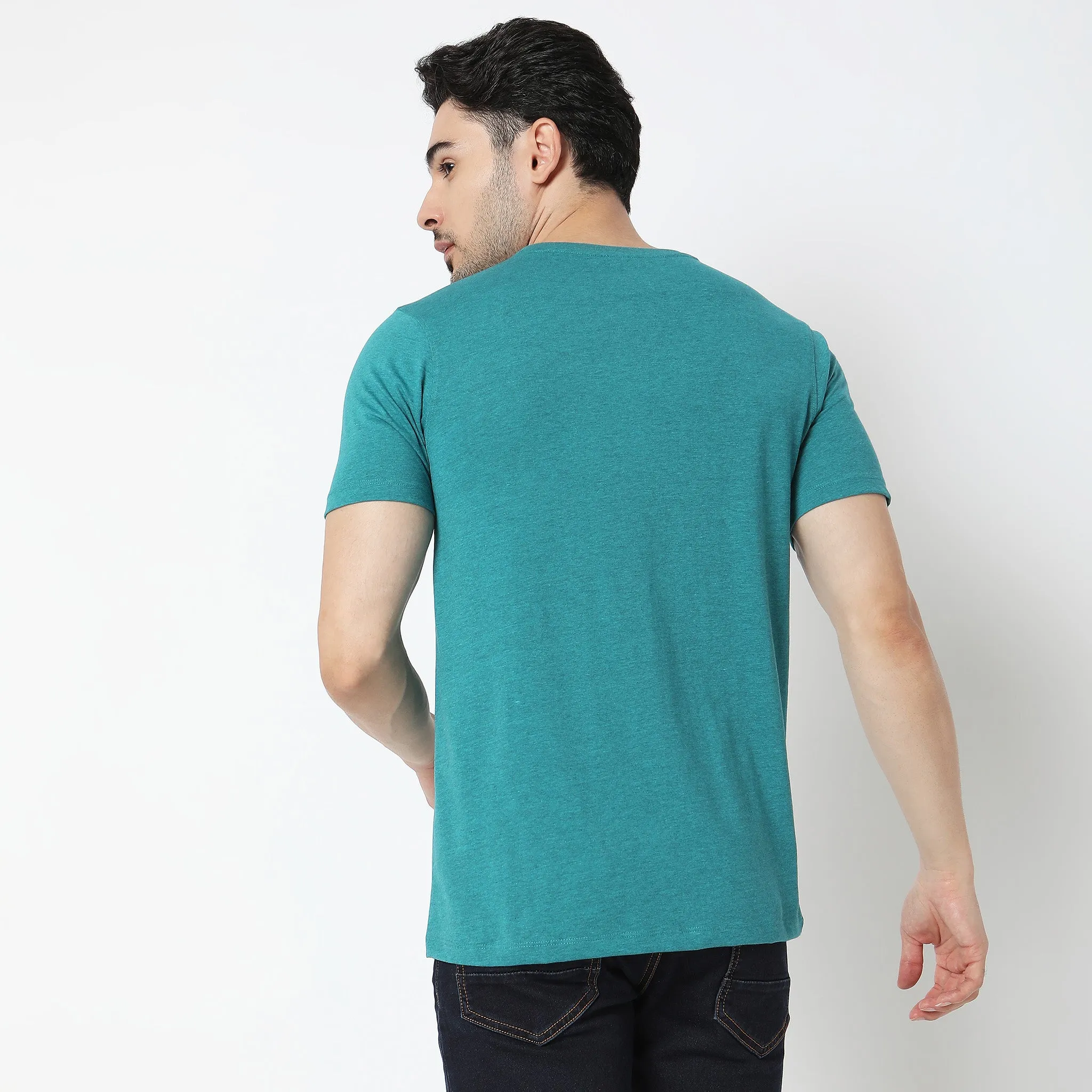 Double Dyed Crew™ Tees - Regular Fit - Must Have Essential Super Soft Handfeel & Quick Dry