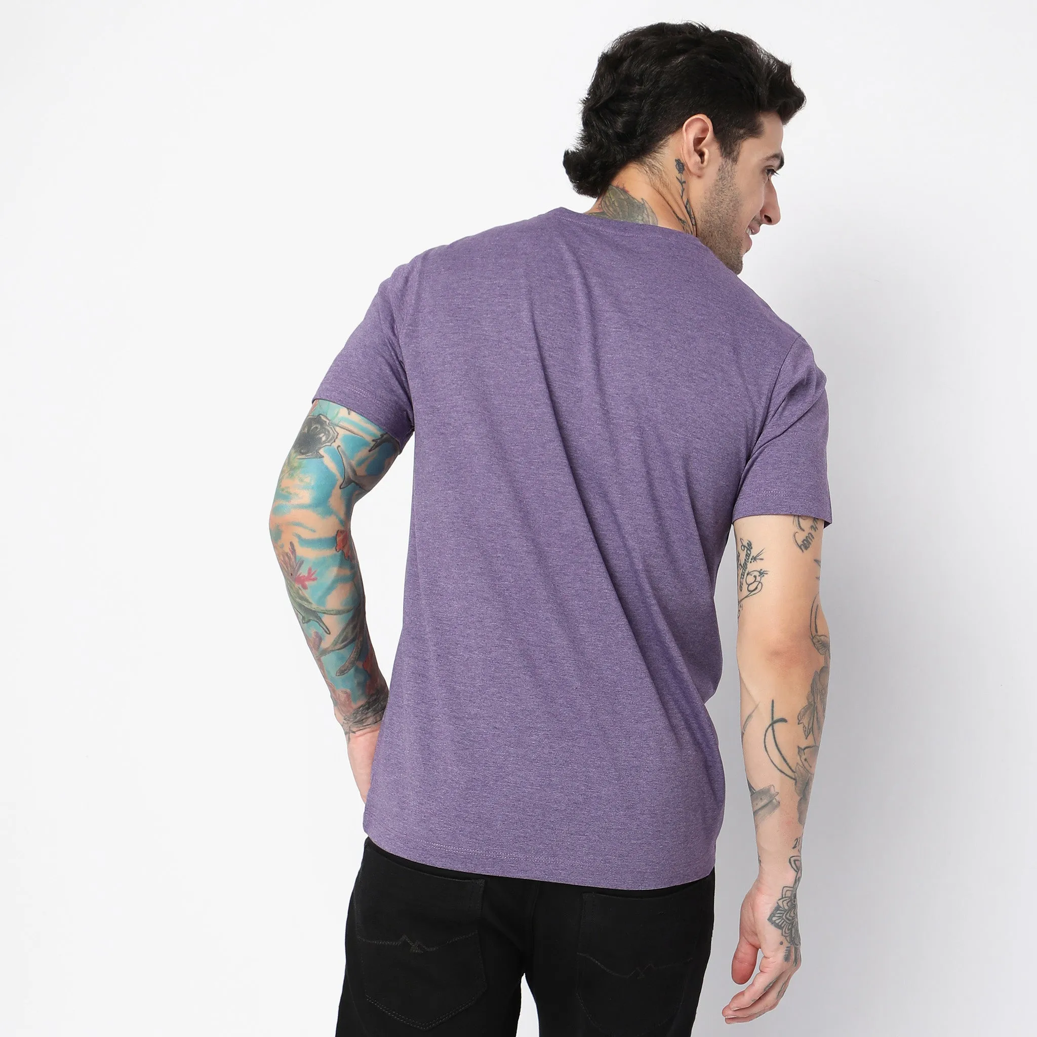 Double Dyed Crew™ Tees - Regular Fit - Must Have Essential Super Soft Handfeel & Quick Dry