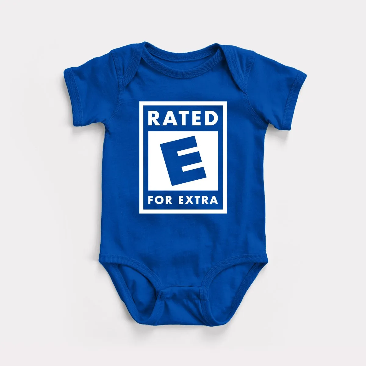 E For Extra Baby Bodysuit