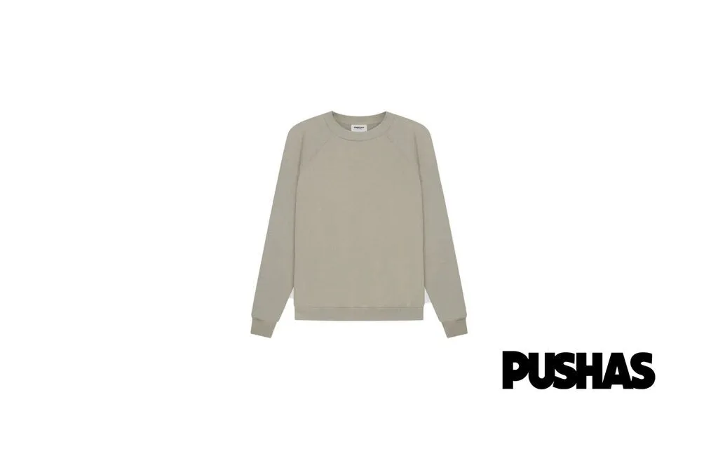 ESSENTIALS Pull-Over Crewneck 'Moss' SS21