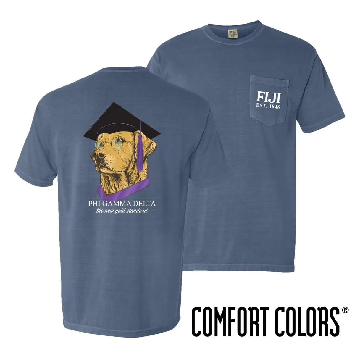 FIJI Comfort Colors Retriever Grad Tee