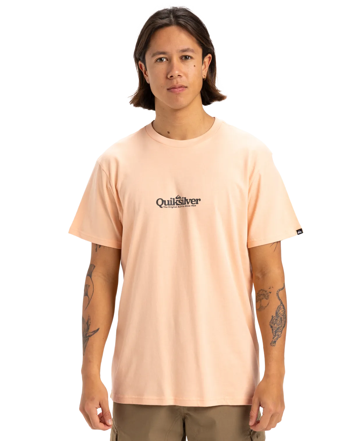 Fineline T-Shirt in Peach Parfait