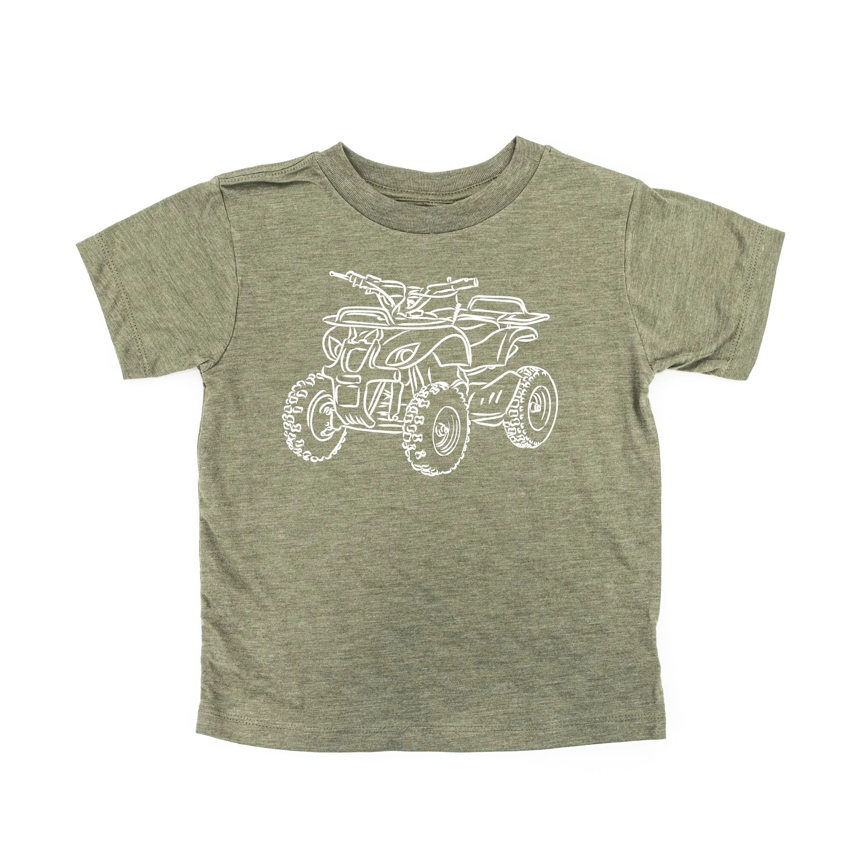 FOUR WHEELER - Minimalist Design - Short Sleeve Child Shirt