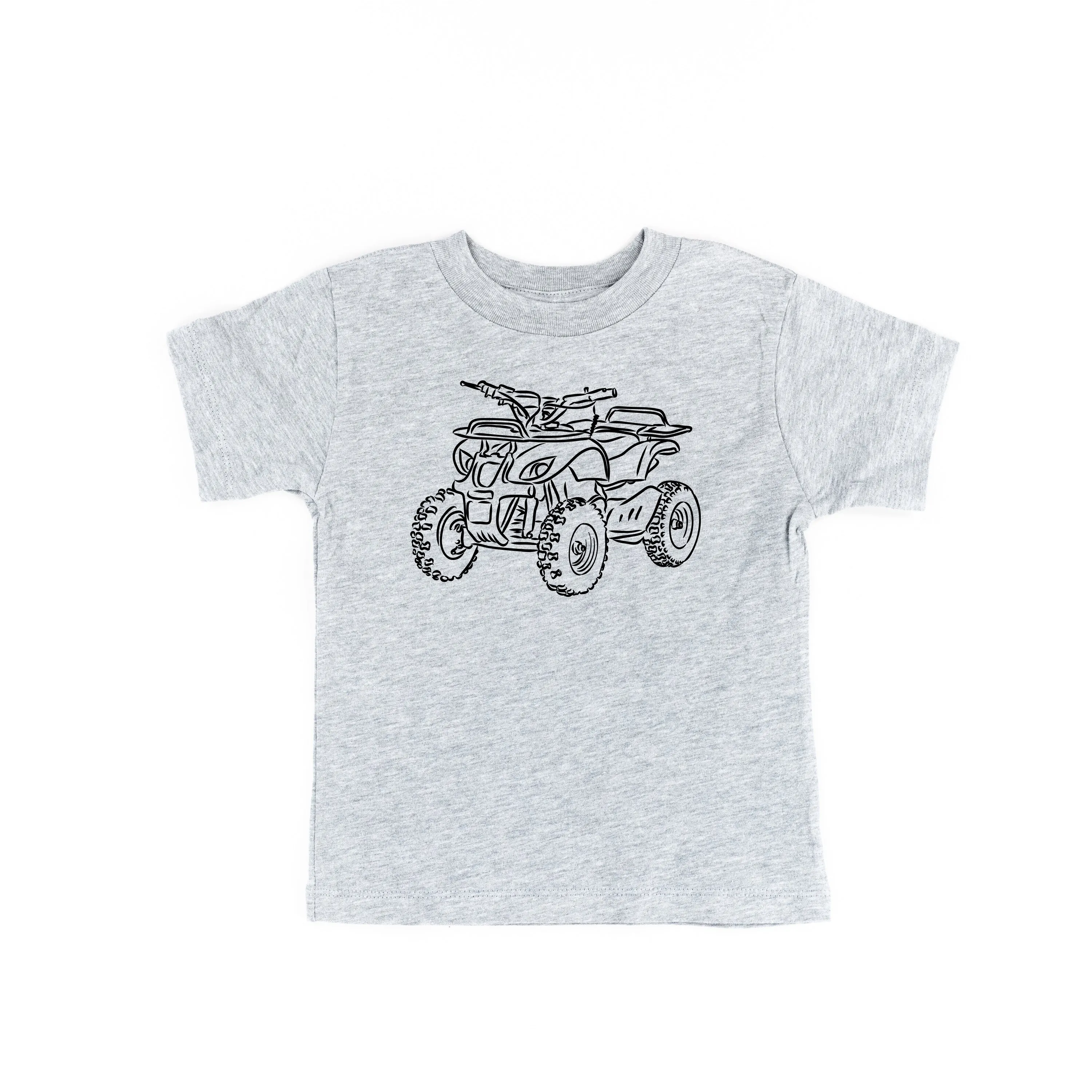 FOUR WHEELER - Minimalist Design - Short Sleeve Child Shirt