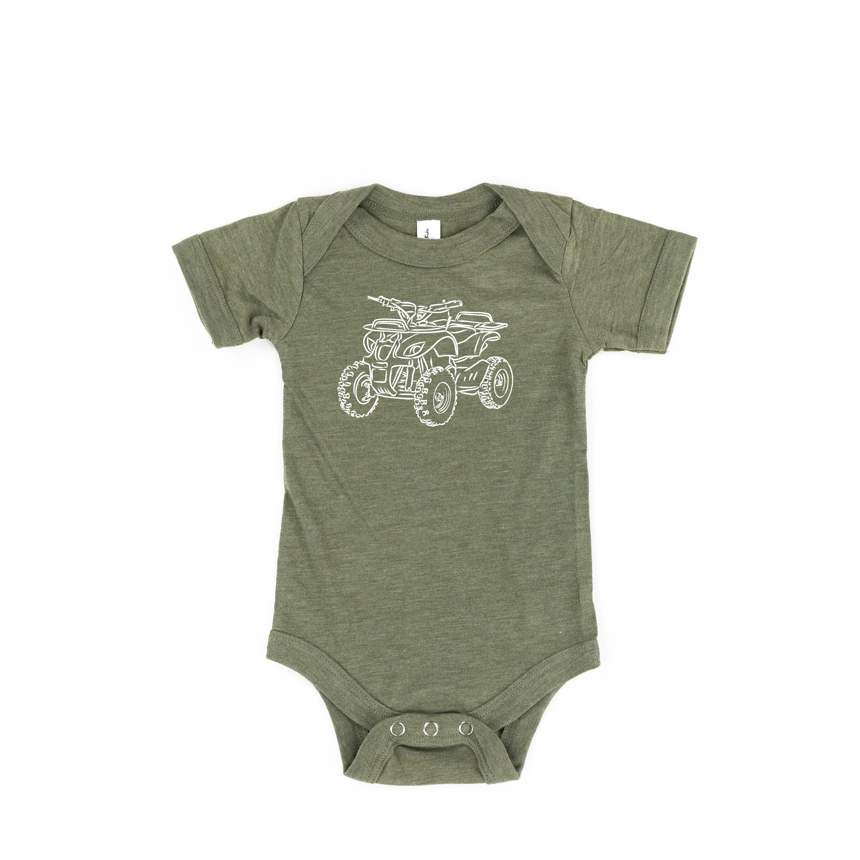 FOUR WHEELER - Minimalist Design - Short Sleeve Child Shirt