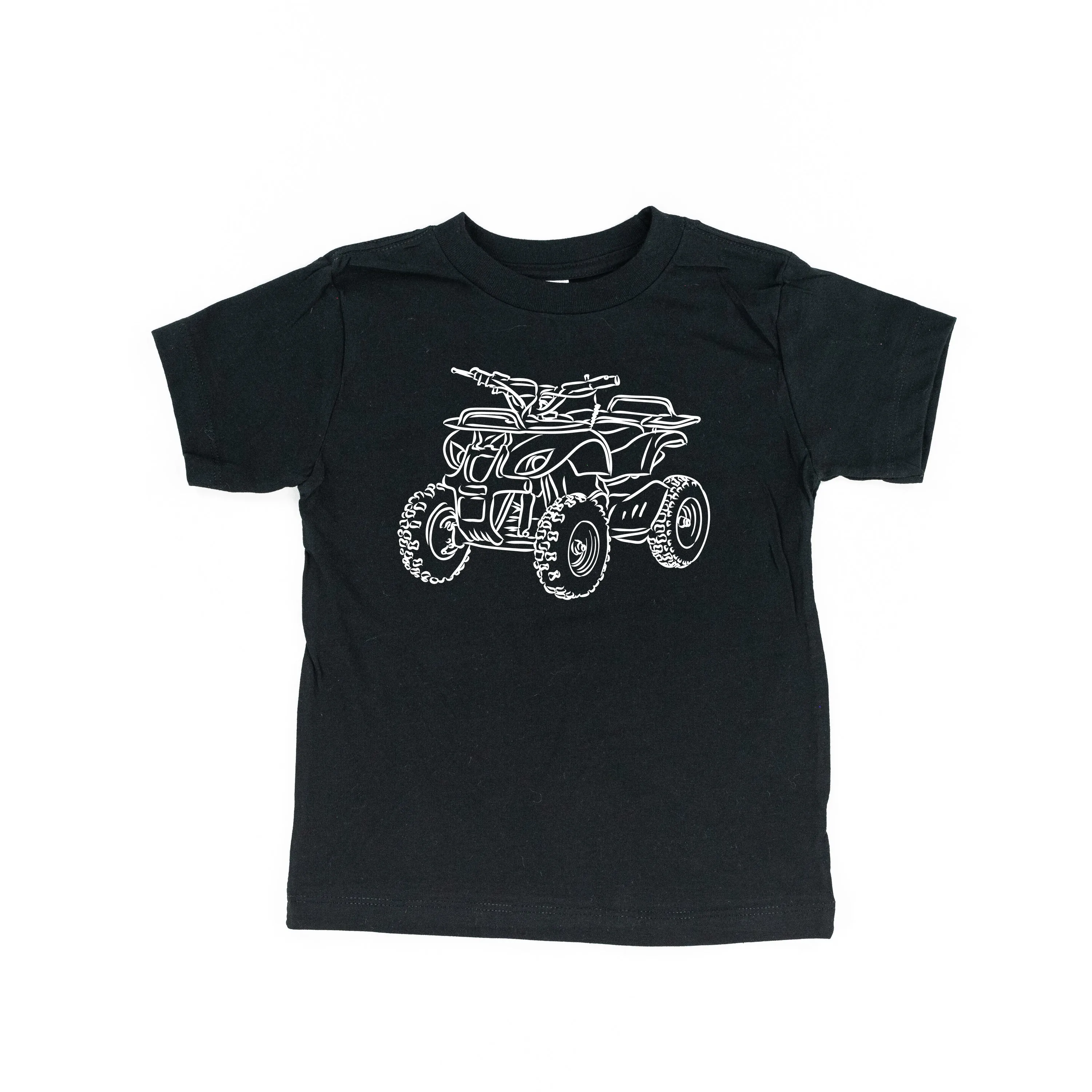 FOUR WHEELER - Minimalist Design - Short Sleeve Child Shirt