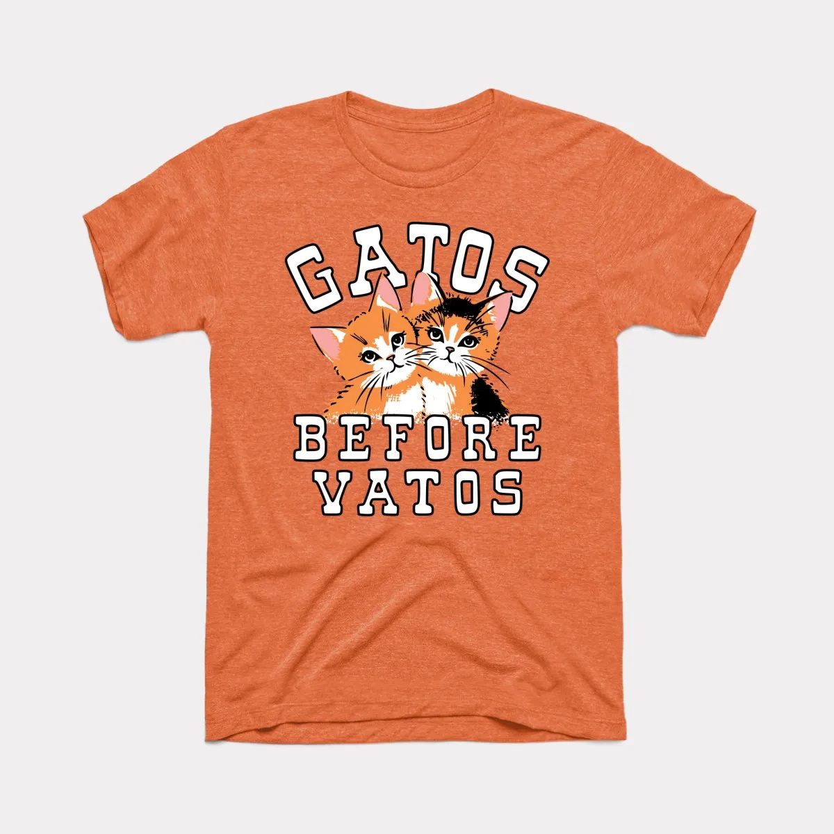 Gatos Before Vatos Adult Unisex Tee