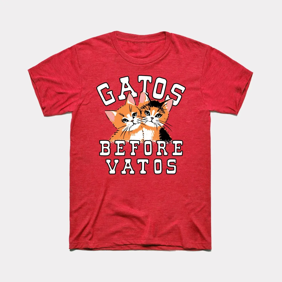 Gatos Before Vatos Adult Unisex Tee