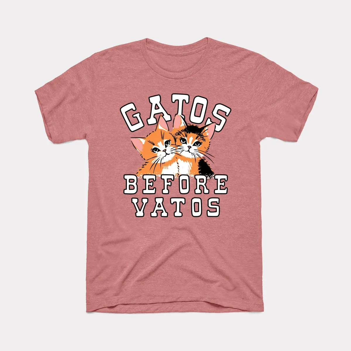 Gatos Before Vatos Adult Unisex Tee