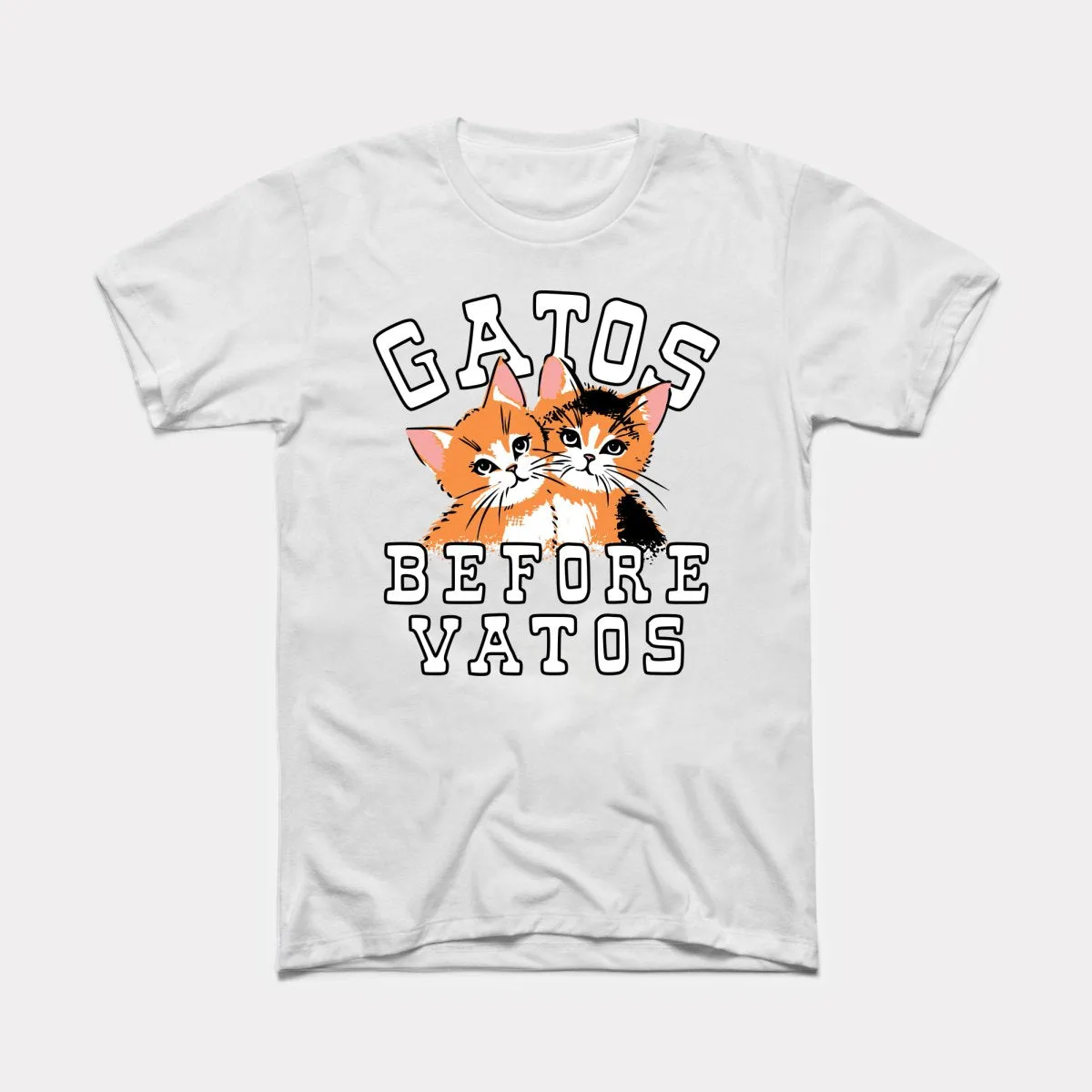 Gatos Before Vatos Adult Unisex Tee