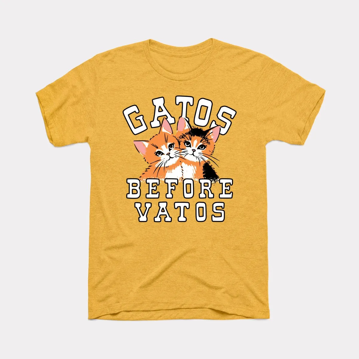 Gatos Before Vatos Adult Unisex Tee