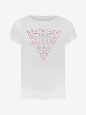 Guess Girls T-Shirt - Stretch Jersey T-Shirt