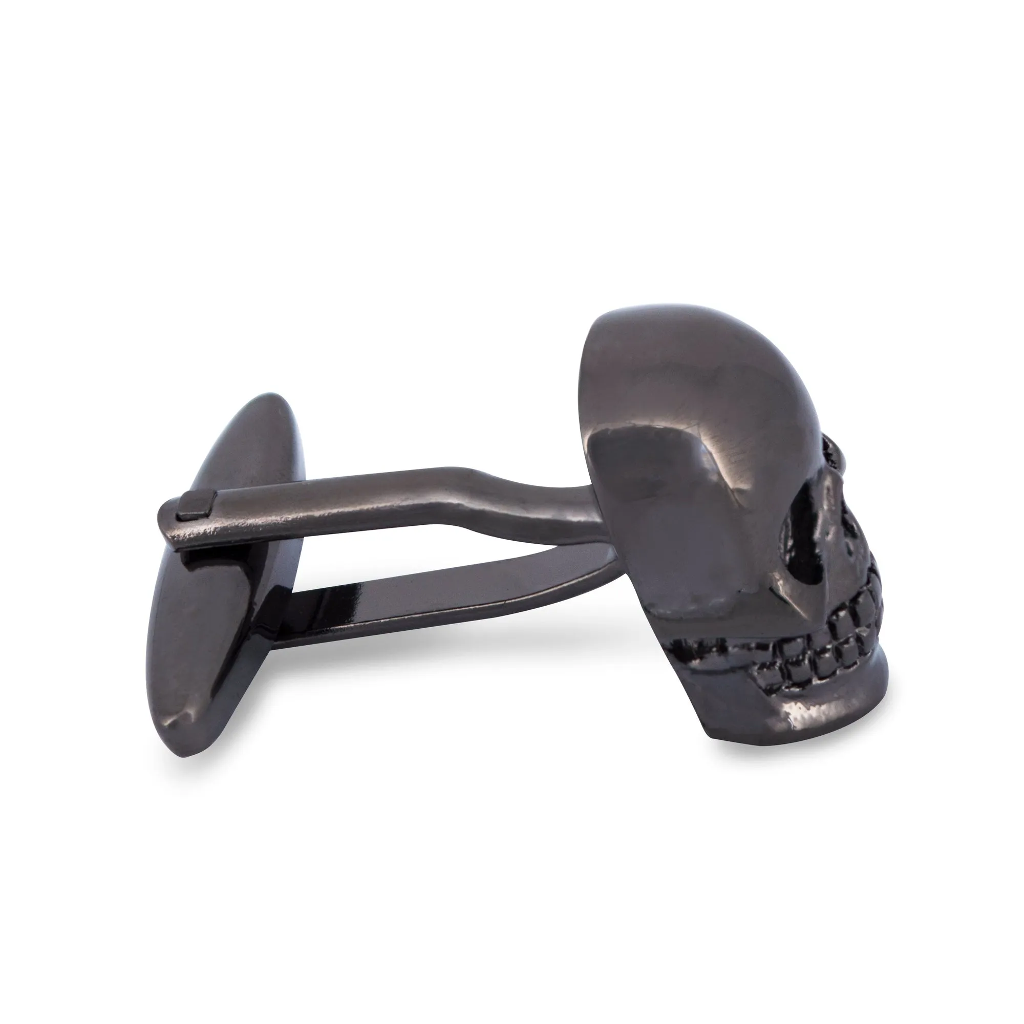 Gunmetal Skull Cufflinks (Online Exclusive)