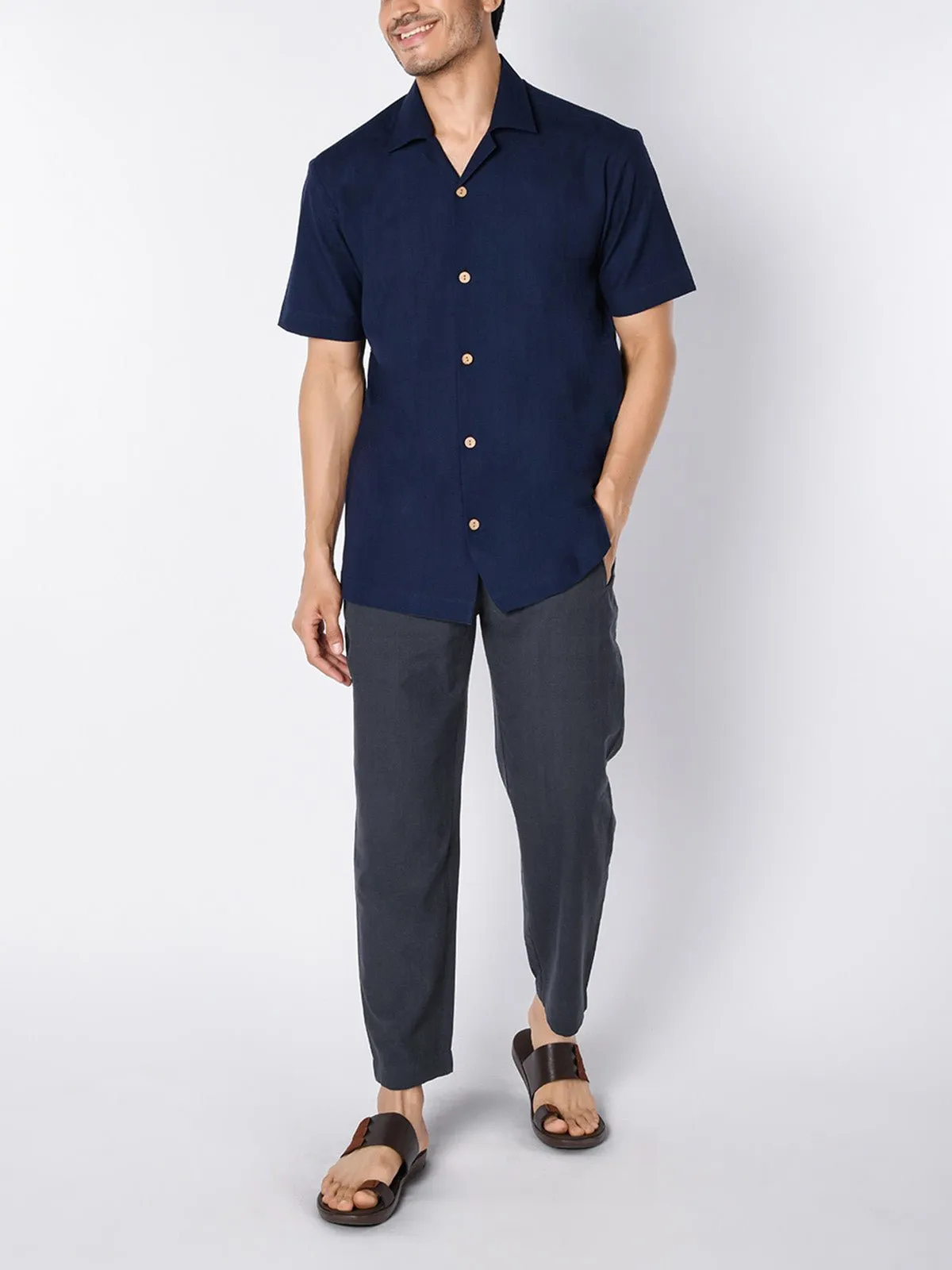 Handloom Lounge Shirt