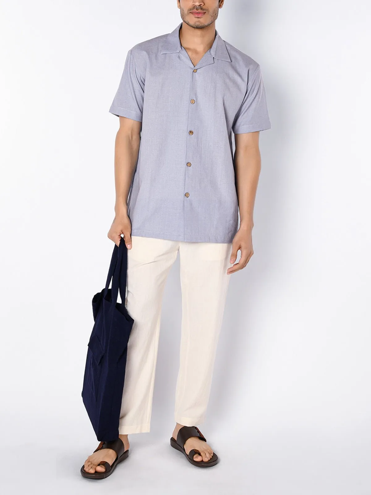 Handloom Lounge Shirt