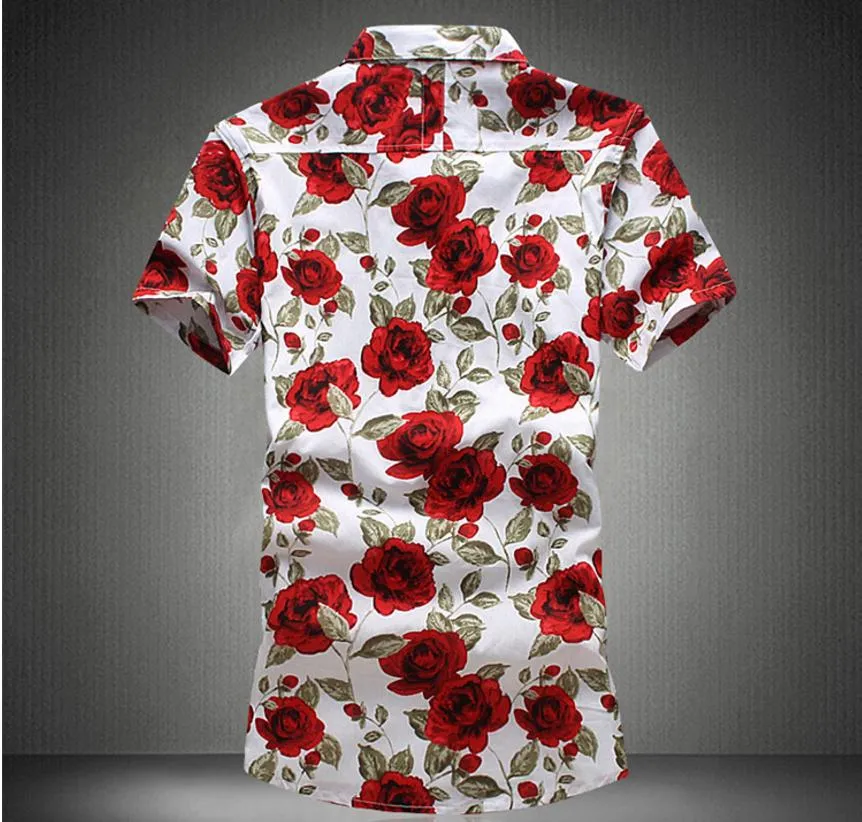 Hawaiian Style Short Sleeve Shirt