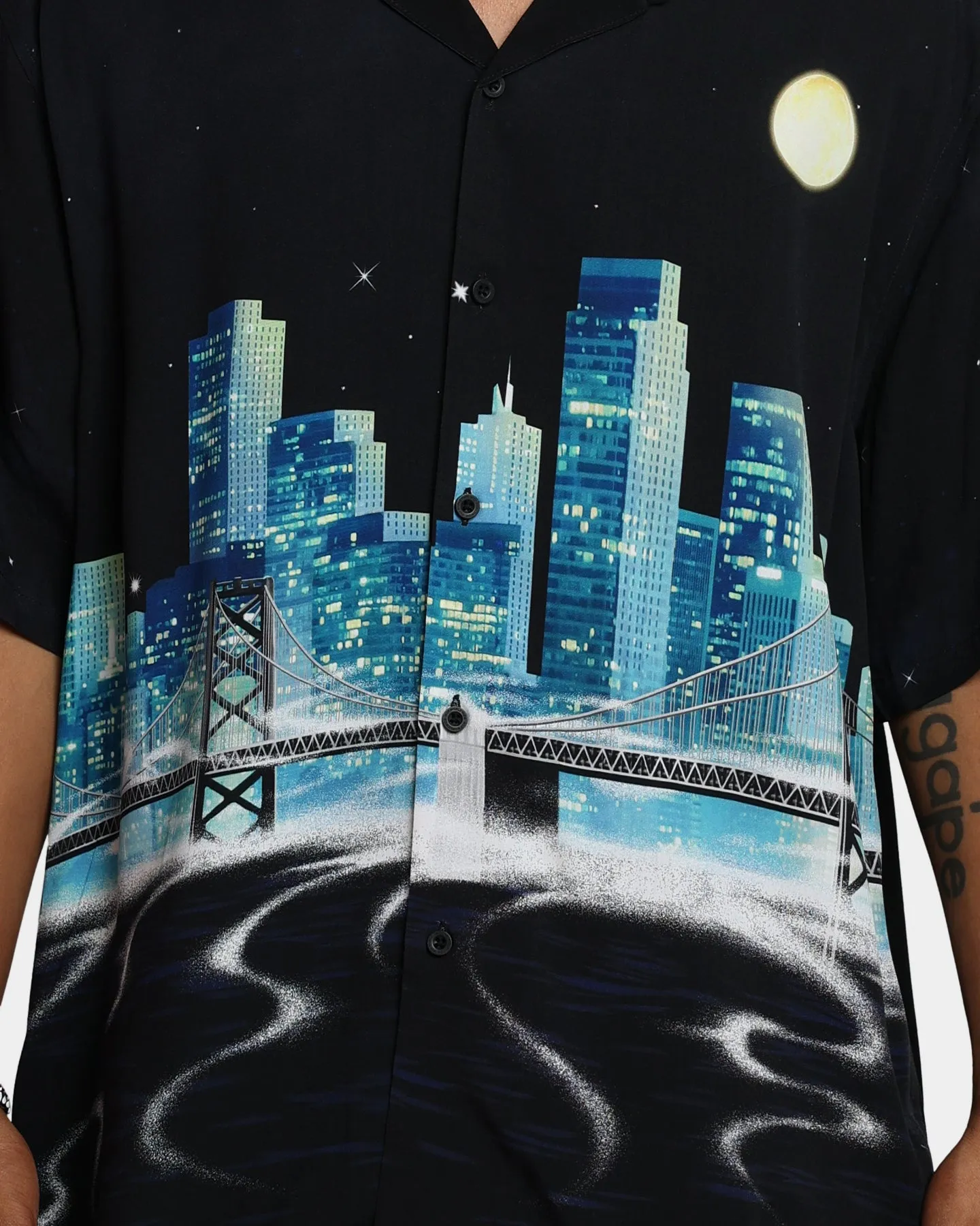 HUF Manhattan T-Shirt Black