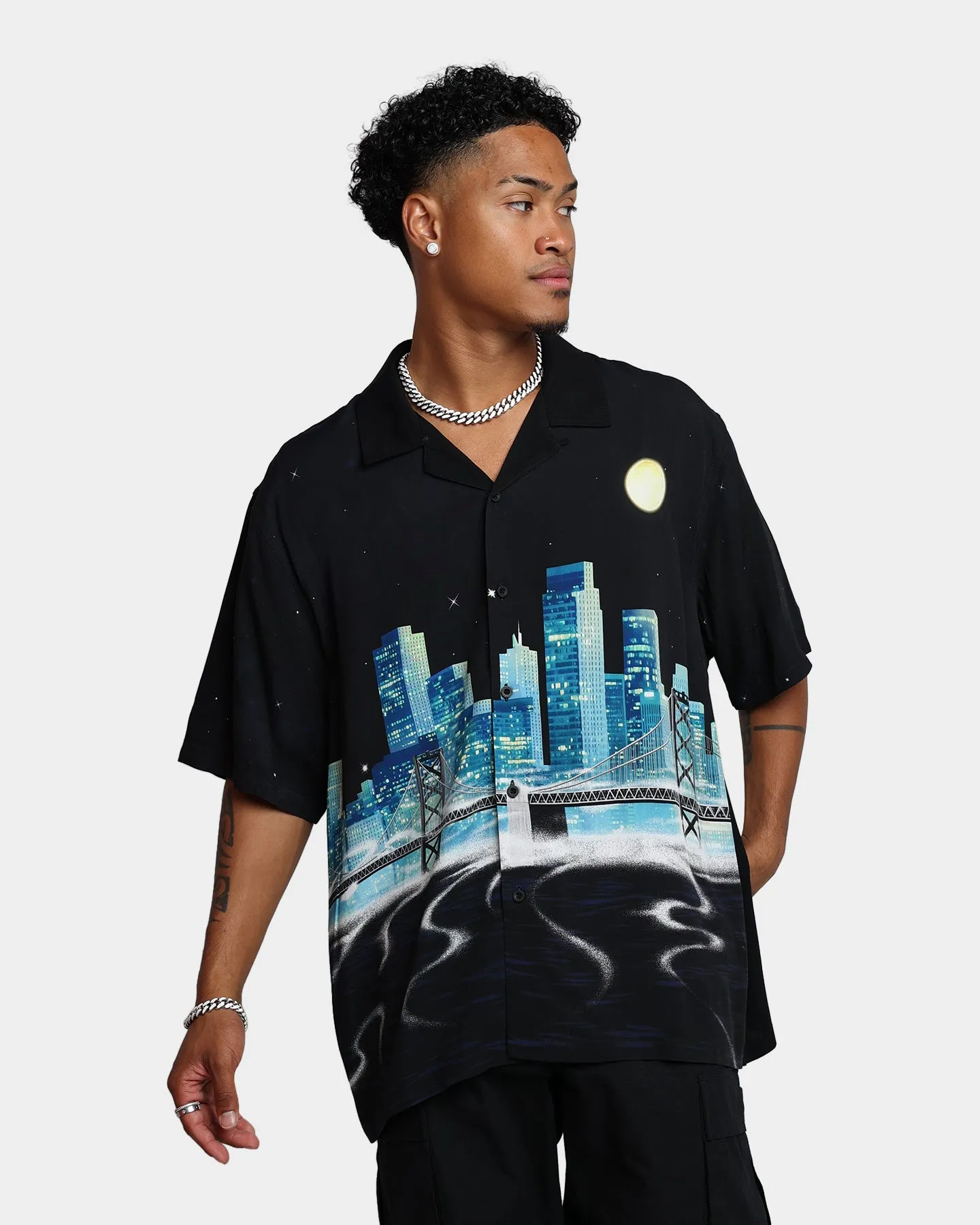 HUF Manhattan T-Shirt Black