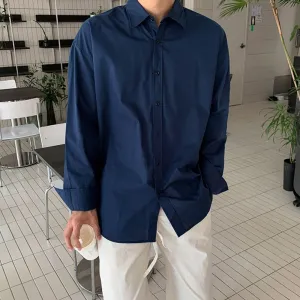 [Korean Style] 3 Colors Long Sleeved Shirts