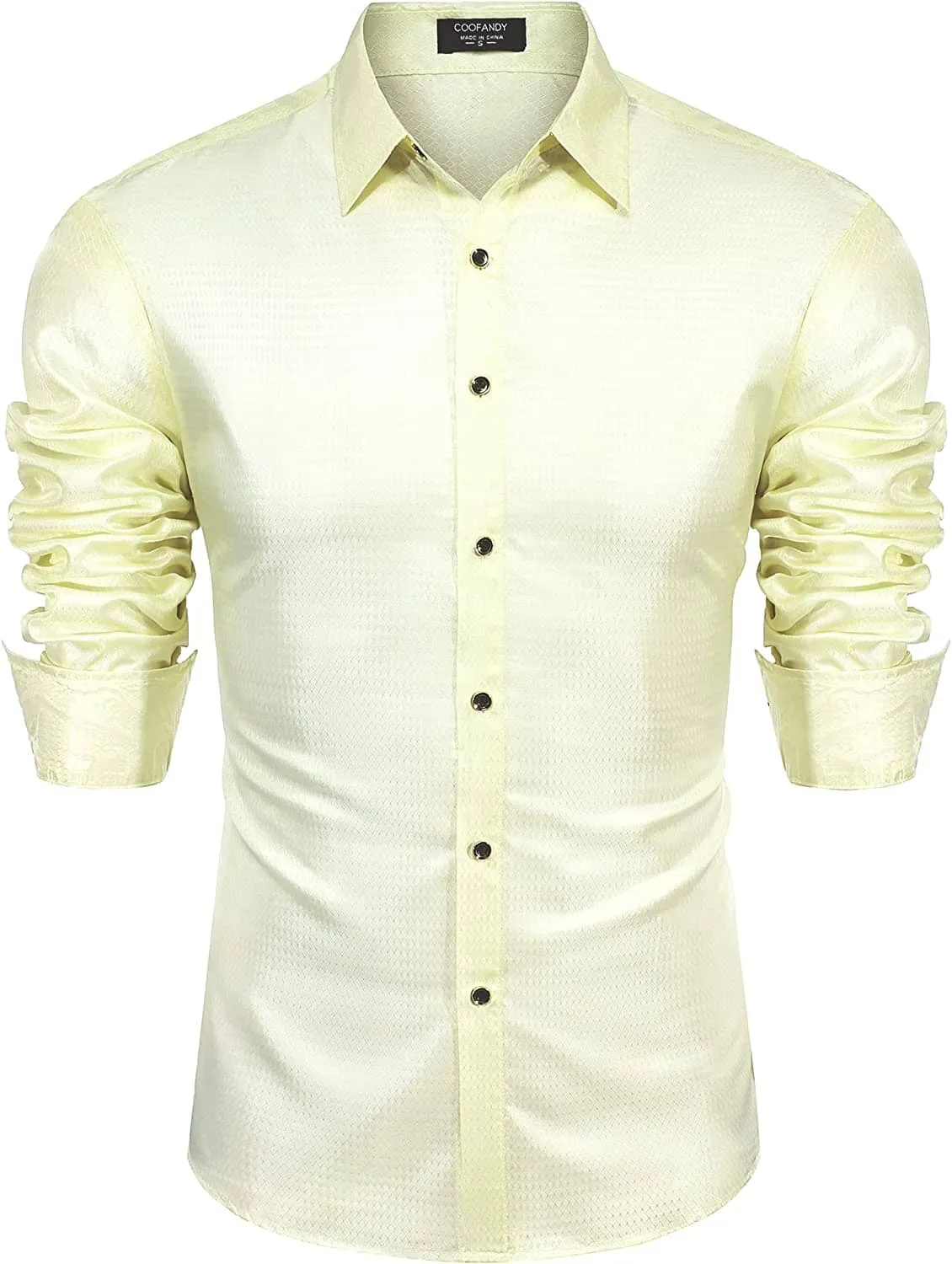 Luxury Shiny Button Down Shirts (US Only)