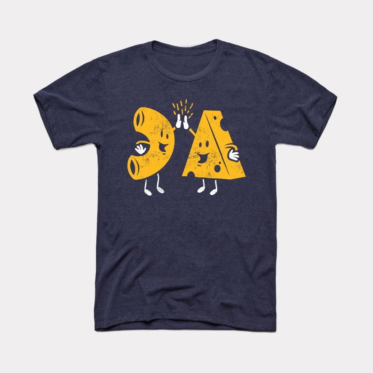 Mac And Cheese High Five Adult Unisex Tee