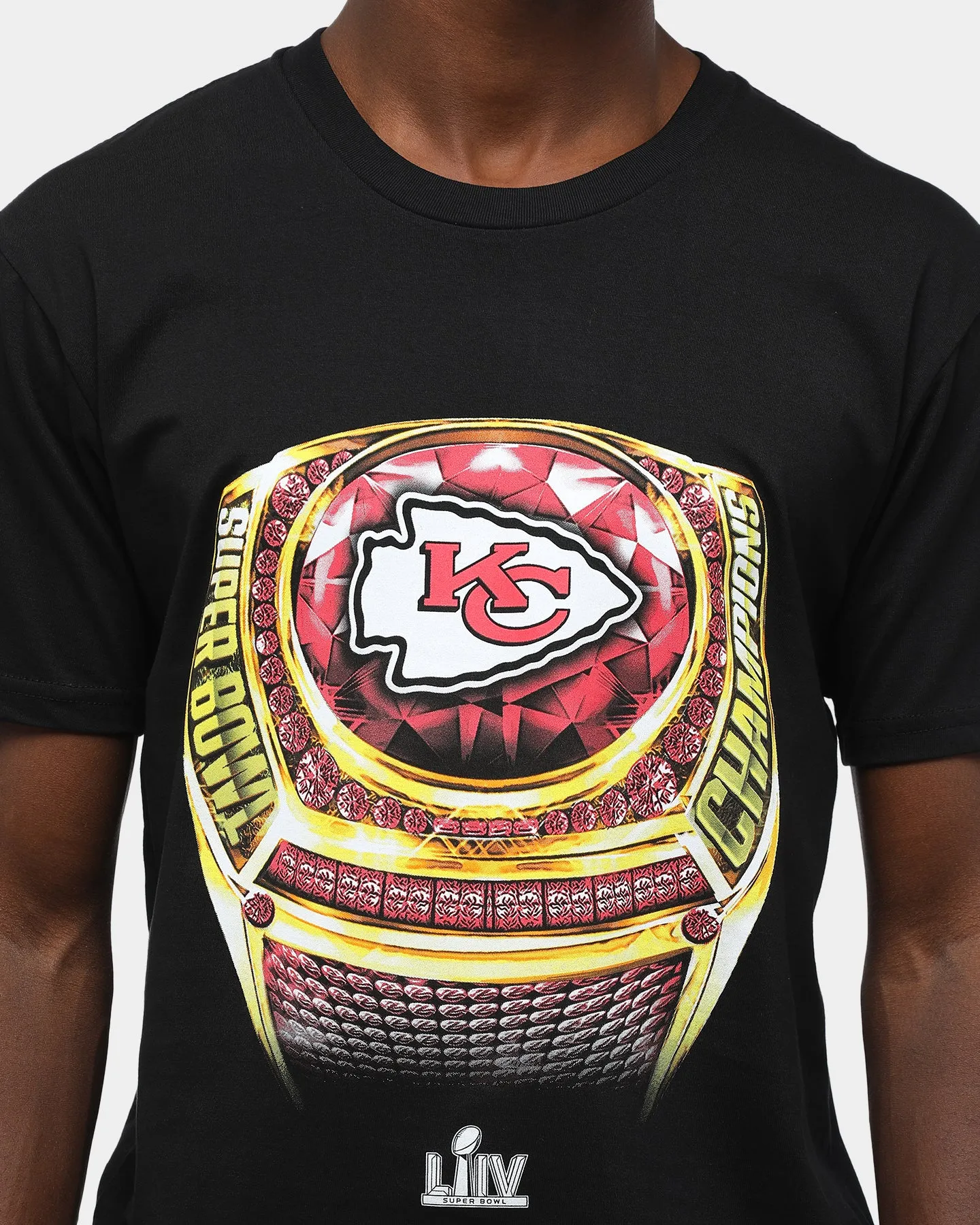 Majestic Athletic Superbowl LIV Kansas City Chiefs Champions T-Shirt Black